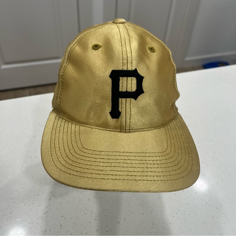 Gold Pittsburgh pirates 21st century baseball‎ cap 21 promo MLB